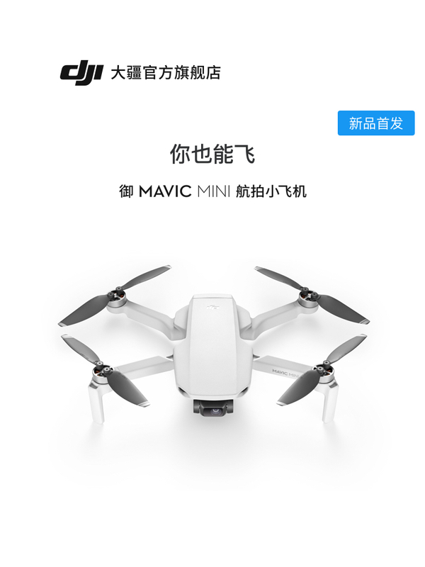 新品】DJI 大疆御Mavic Mini 航拍小飞机便携可折叠超轻型无人机- 立森